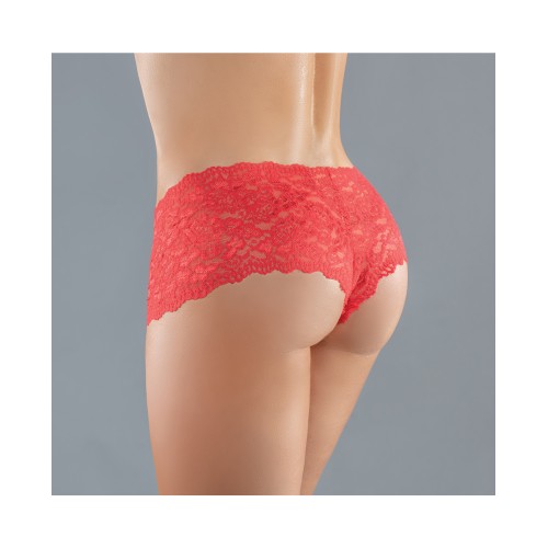 Adore Panty Caramelo Manzana Rojo Talla Única