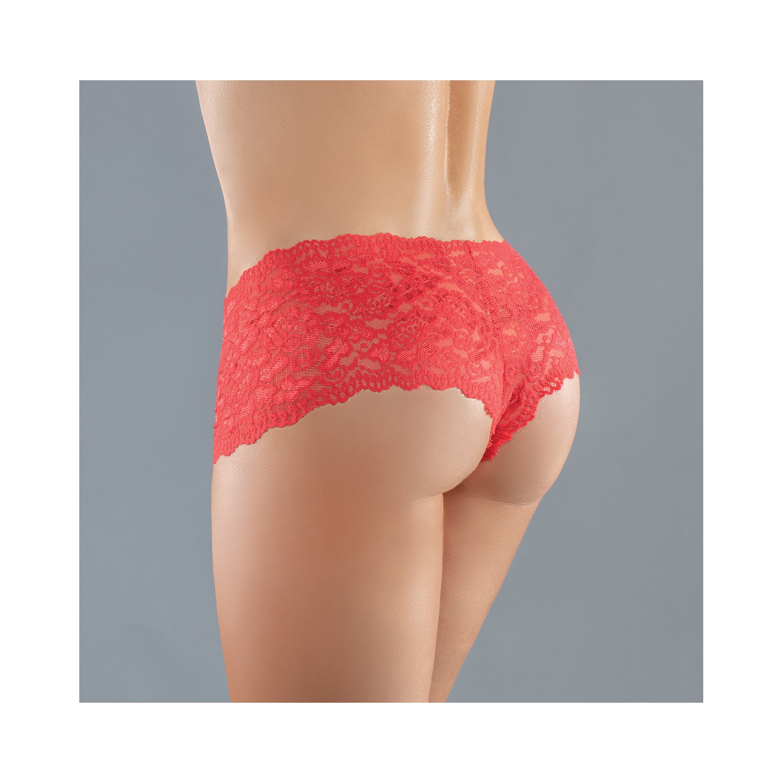 Adore Candy Apple Panty Red One Size