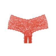 Adore Candy Apple Panty Red One Size