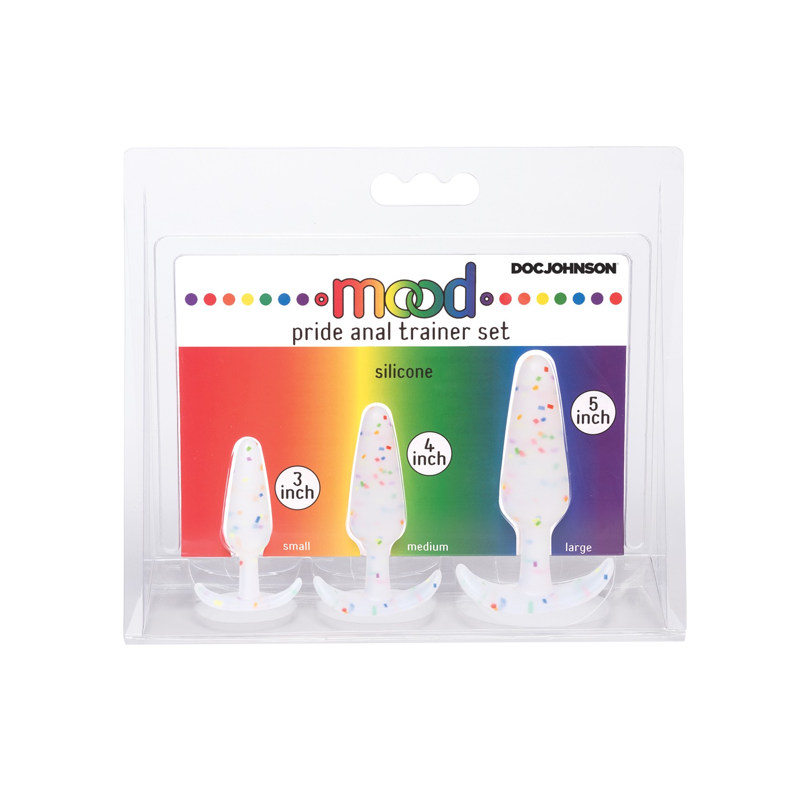 Set de Entrenamiento Anal Mood Pride Multicolor