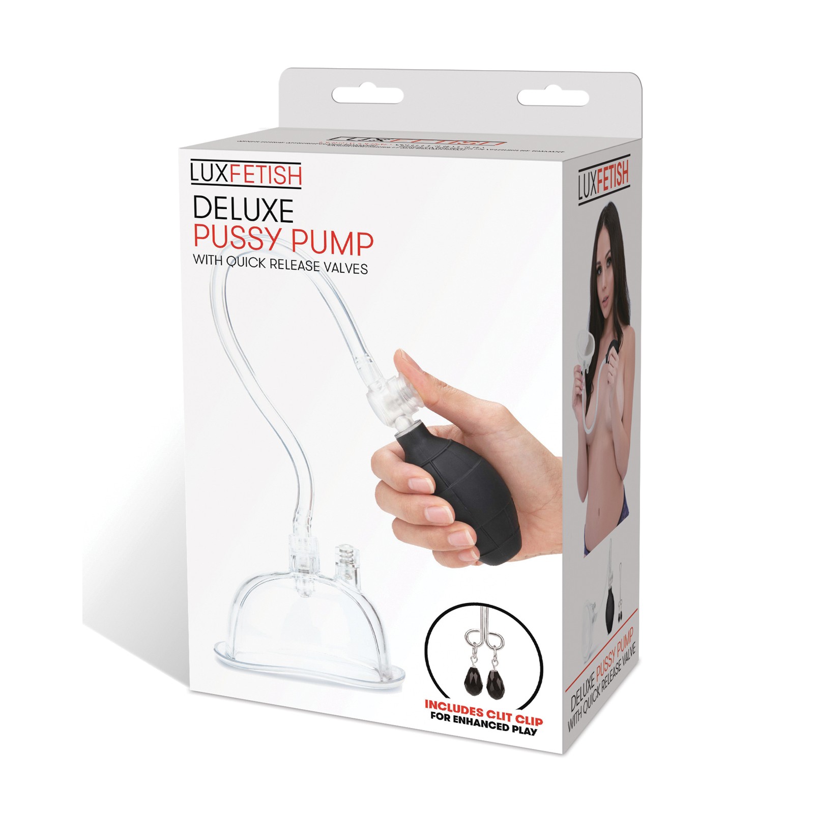 Lux Fetish Deluxe Pussy Pump Quick Release Valves