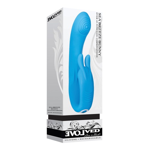 Evolved Sea Breeze Bunny Dual Stimulating Vibrator