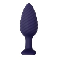 Vibrador Anal Recargable Wicked Twister - Púrpura