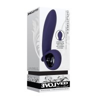 Vibrador Inflable Evolved G Recargable - Púrpura