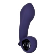 Evolved Inflatable G Rechargeable Vibrator - Purple