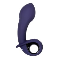 Vibrador Inflable Evolved G Recargable - Púrpura