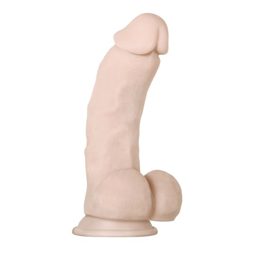 Evolved Real Supple Poseable Girthy Dildo 8.5"