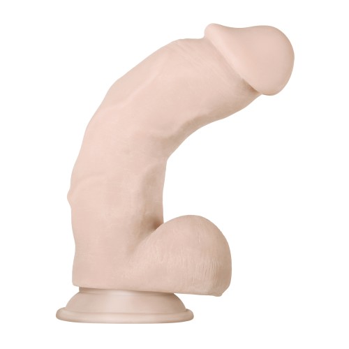 Evolved Real Supple Poseable Girthy Dildo 8.5"