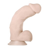 Evolved Real Supple Poseable Girthy Dildo 8.5"