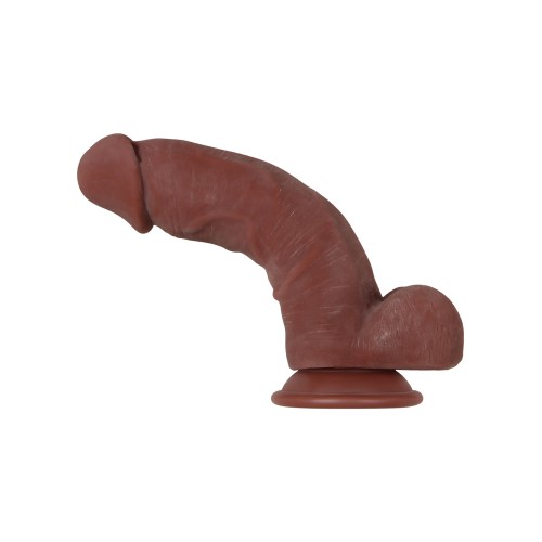 Dildo Evolved Flexibile Oscuro 8.5 pulgadas