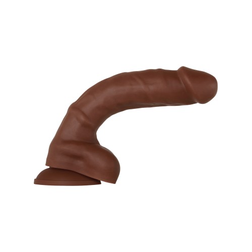 Dildo Flexible de Silicona Evolved Oscuro 8.25