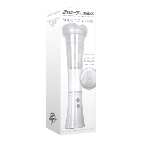 Zero Tolerance Rechargeable Vibrating Pump White