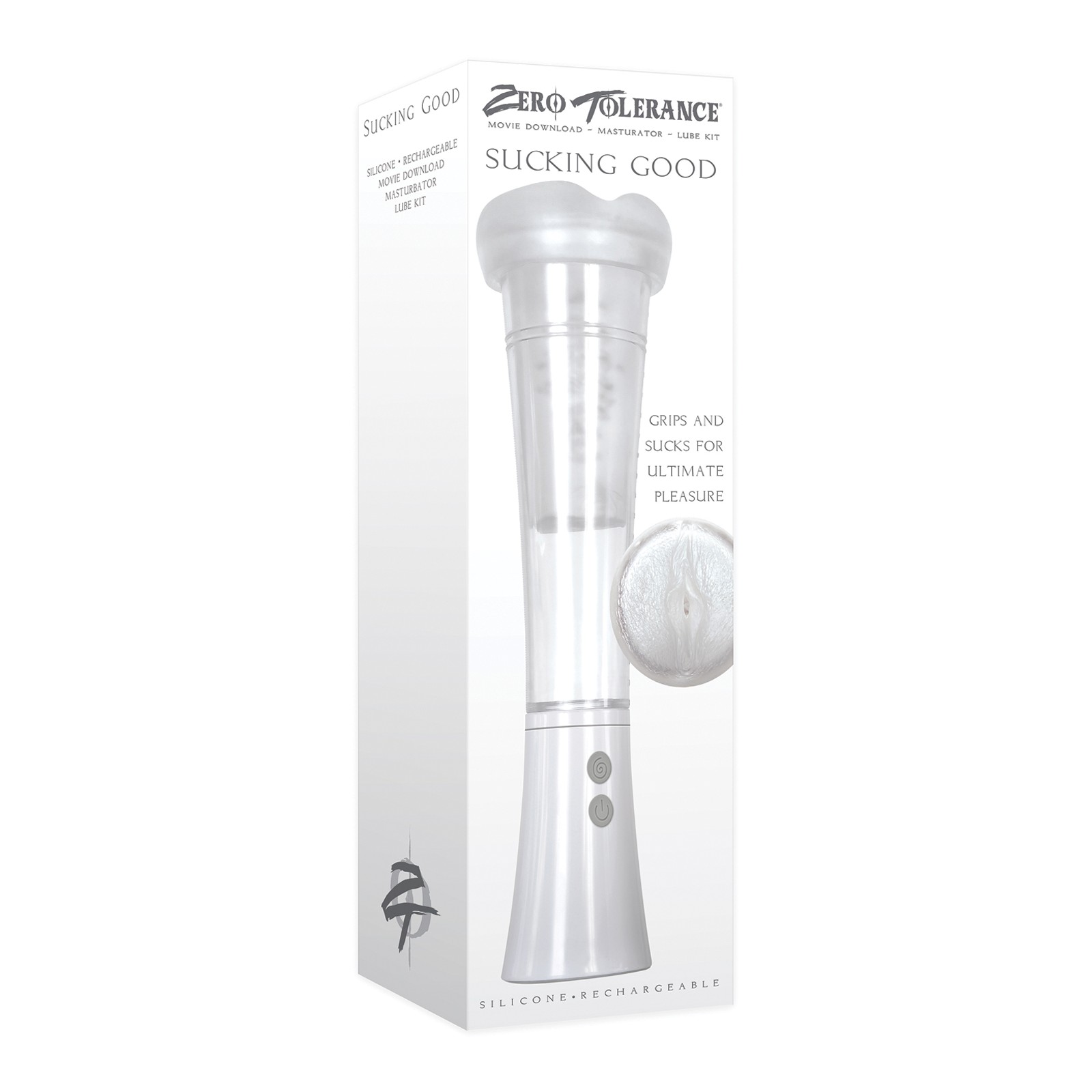 Zero Tolerance Rechargeable Vibrating Pump White