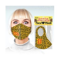 Super Fun Party Animal Print Mask