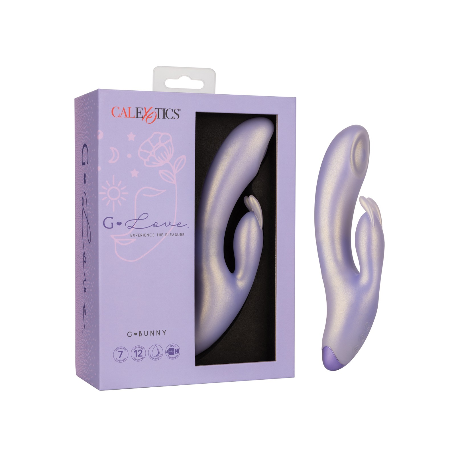 G-Love G-Bunny Dual Stimulator Purple