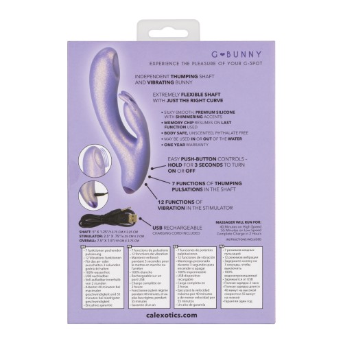 G-Love G-Bunny Dual Stimulator Purple