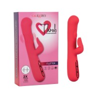 Estimulador Doble Throb Flutter Rosa para Placer Intenso