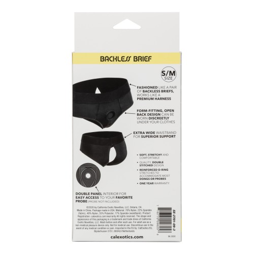 Boxer Sin Espalda Boundless S/M - Negro