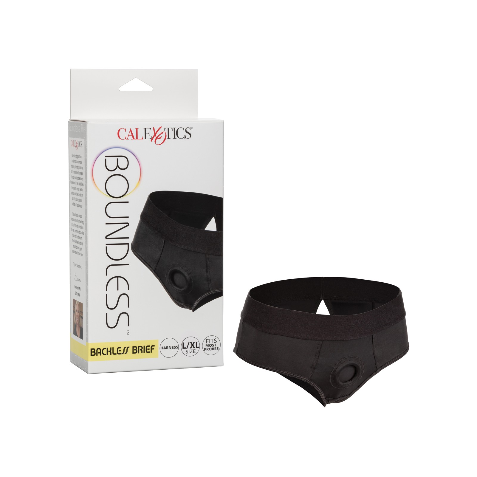 Briefs Sin Espalda Boundless LXL Negro