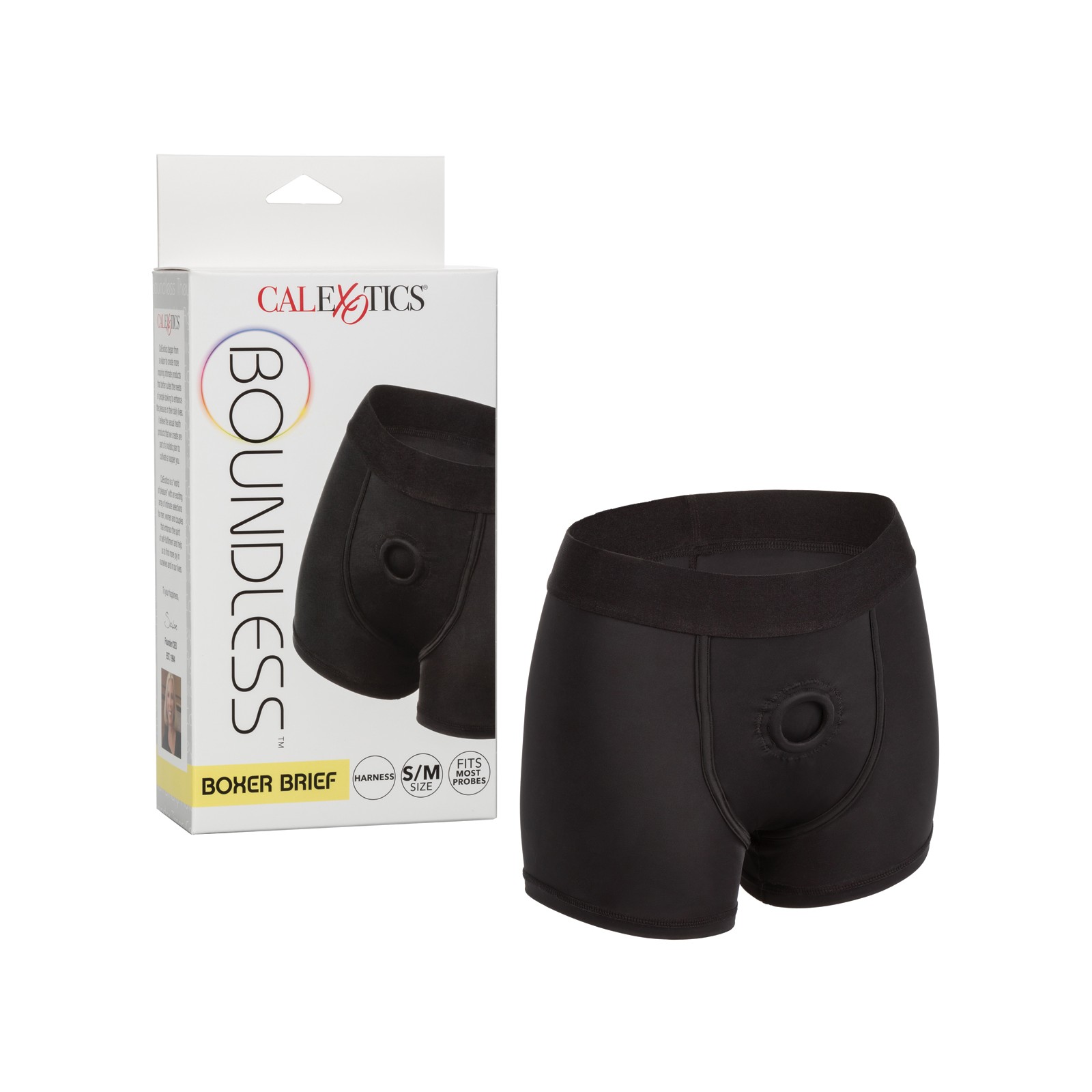 Boundless Boxer Brief Harness Black S/M