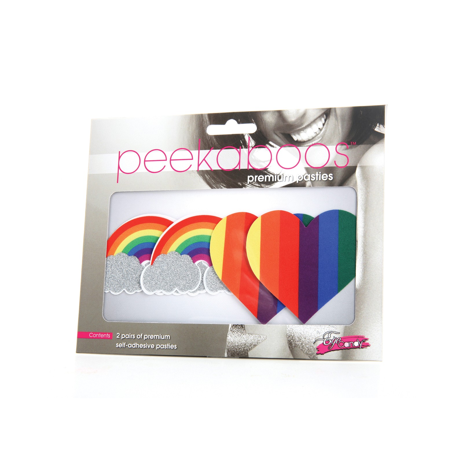 Peekaboos Pasties Brillantes de Orgullo Pack de 2