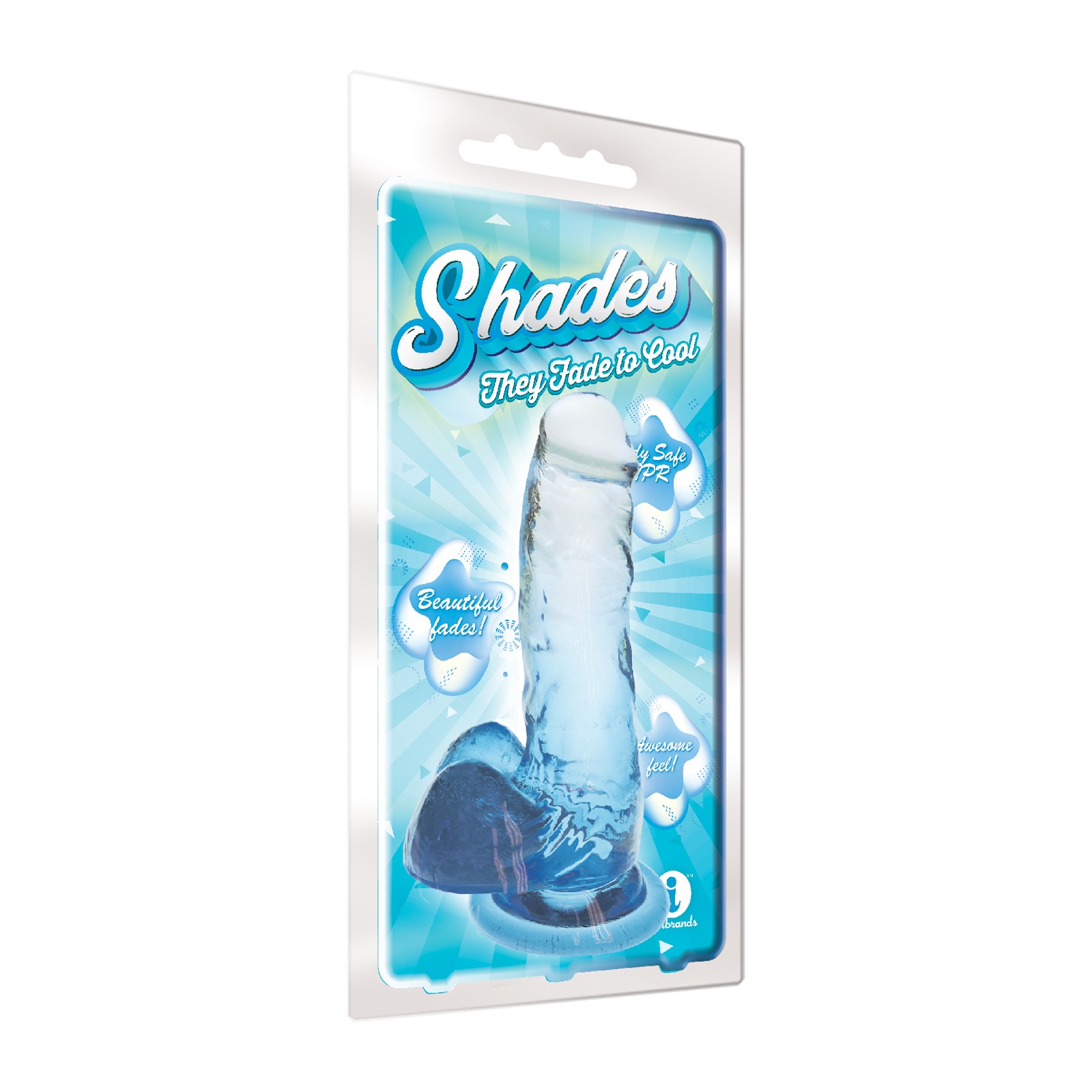 Shades Jelly TPR Gradient Dong - Medium Blue