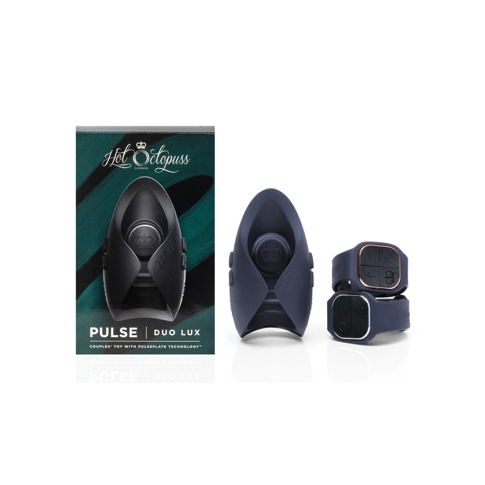 Hot Octopuss Pulse Duo Lux Grey - Couples Toy