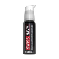 Lubricante Anal a Base de Silicona Swiss Navy - 1 oz