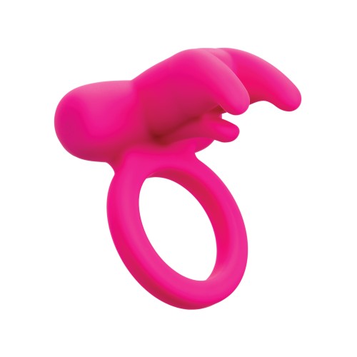 Triple Clit Flicker Silicone Vibrator - Rechargeable Pink