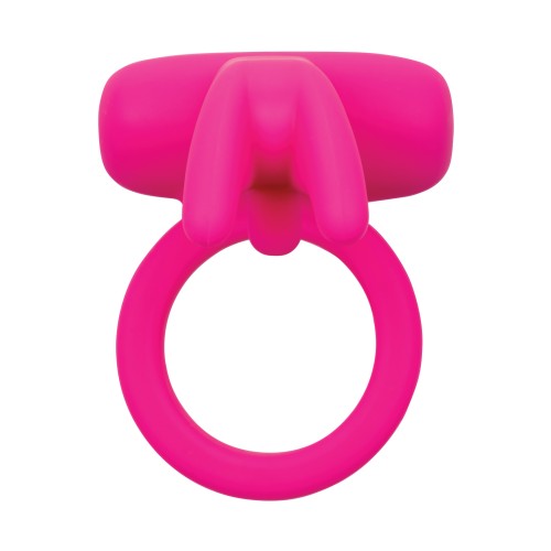 Triple Clit Flicker Silicone Vibrator - Rechargeable Pink