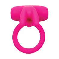 Triple Clit Flicker Silicone Vibrator - Rechargeable Pink