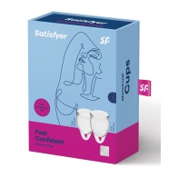 Satisfyer Feel Confident Menstrual Cup Set