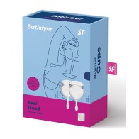 Copa Menstrual Satisfyer Feel Good Transparente