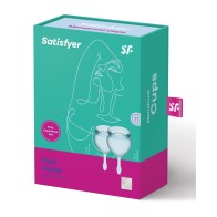 Satisfyer Feel Good Menstrual Cup Light Blue