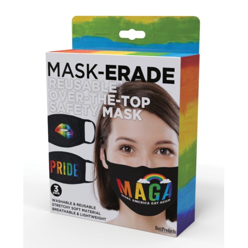 Hott Products Máscaras Bold Mask-erade Orgullo Pack