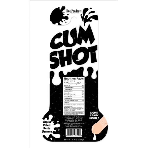 Cum Shots Gummy Pecker for Party Fun