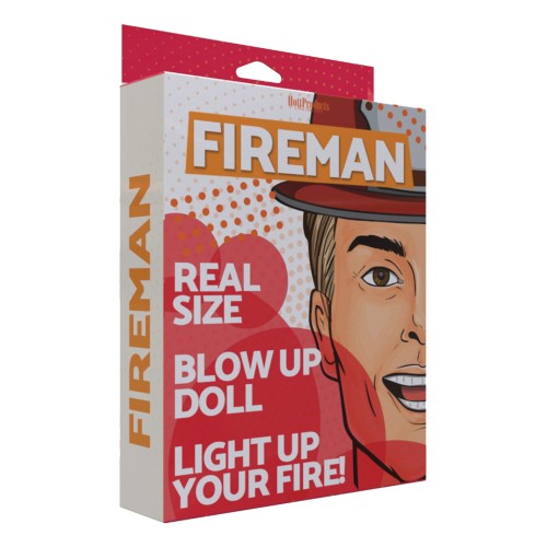 Inflatable Fireman Doll - Party Toy