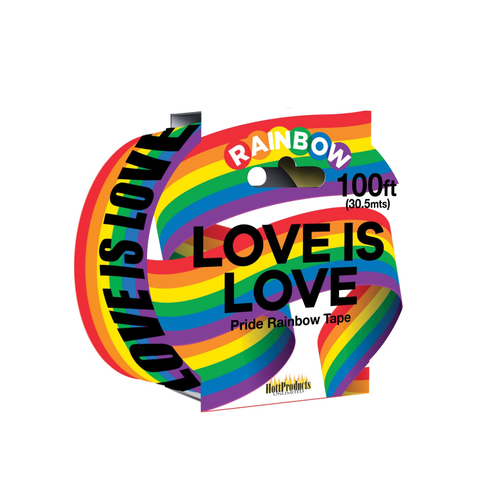 Love Is Love Rainbow Party Tape - Celebrate