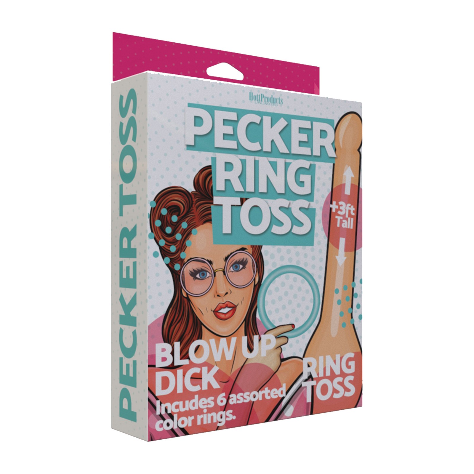 Inflatable Pecker Ring Toss Game