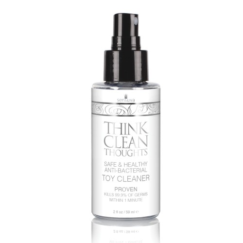 Limpiador Antibacteriano para Juguetes Sensuva Think Clean Thoughts 2 oz