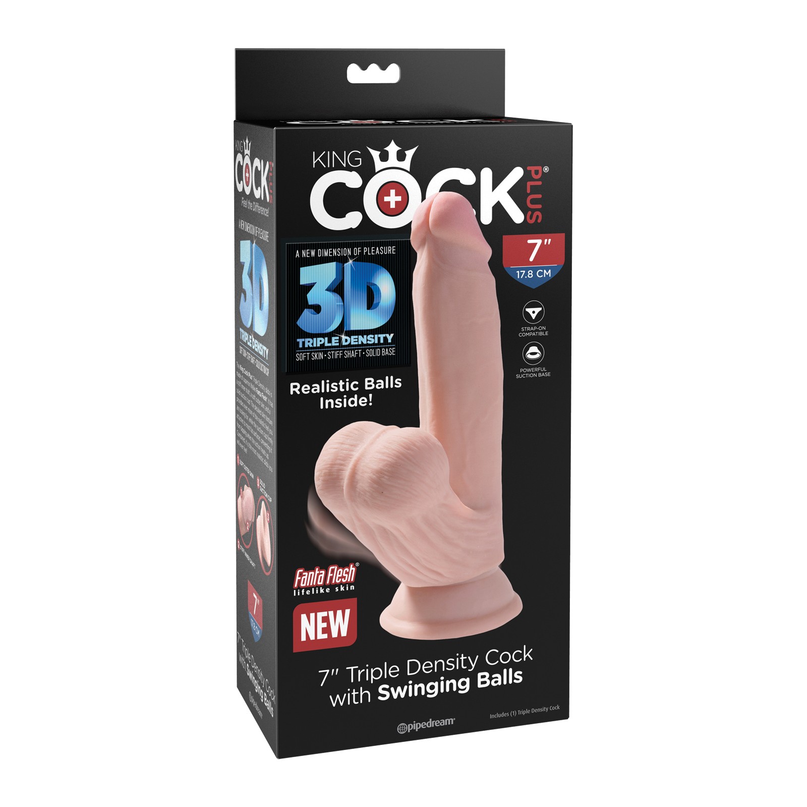 King Cock Plus Cock de Triple Densidad