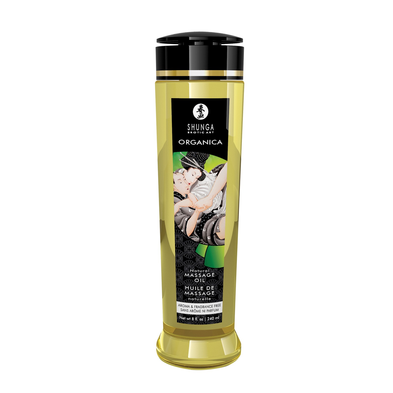 Shunga Organica Kissable Massage Oil - 8 oz Natural