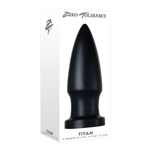 Plug Anal Titan de Zero Tolerance