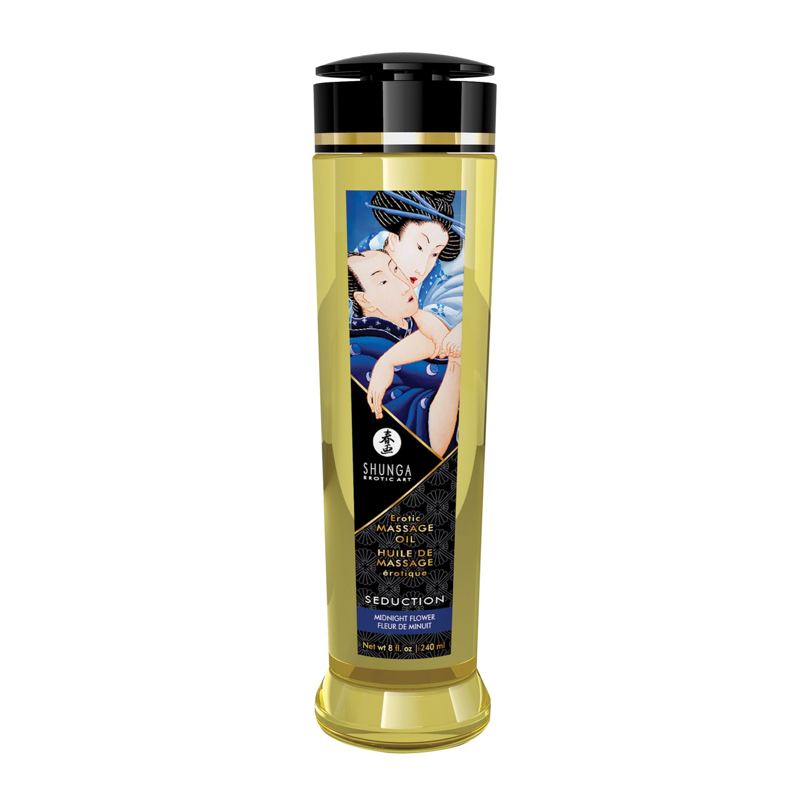 Aceite de Masaje Shunga Flor de Medianoche - 8 oz