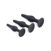 Master Series Silicone Anal Trainer Set - Beginner Friendly