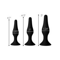 Master Series Silicone Anal Trainer Set - Beginner Friendly