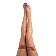 Kix'ies Claudia Large Net Thigh Highs for All Sizes