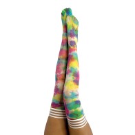 Shop Kix'ies Gilly Tie Die Thigh Highs