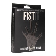 Shots Fistit Silicone Stimulation Glove - Black