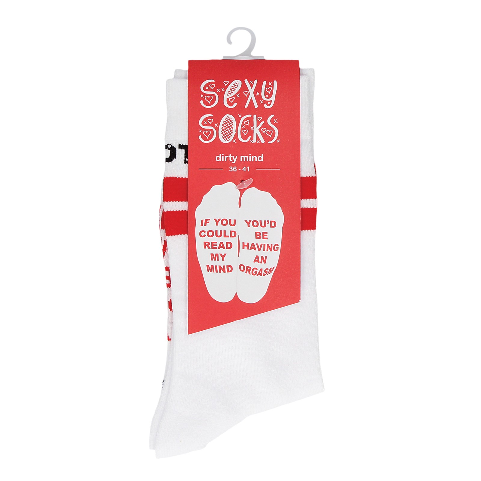 Shots Sexy Socks Dirty Mind - Female